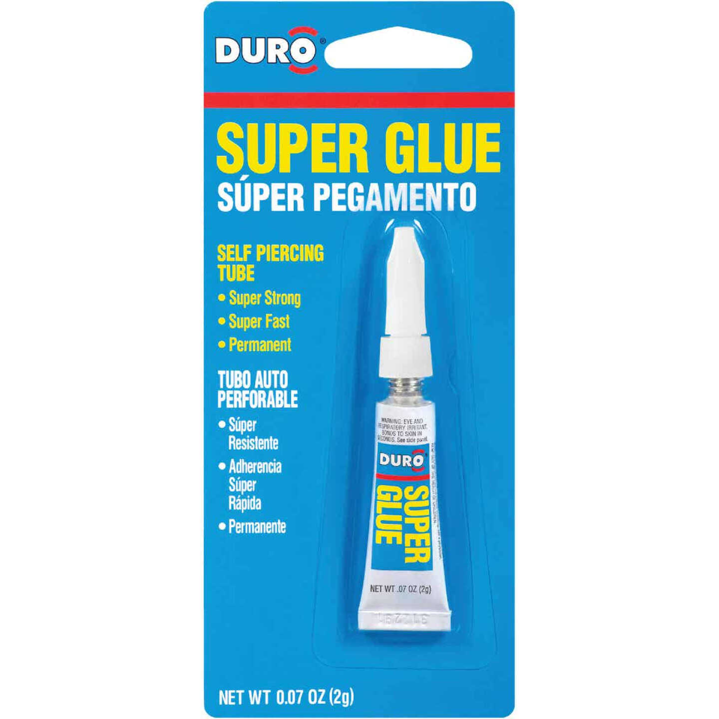 Glue - Cyanoacrylate, 1 oz (thin) Blue Cover