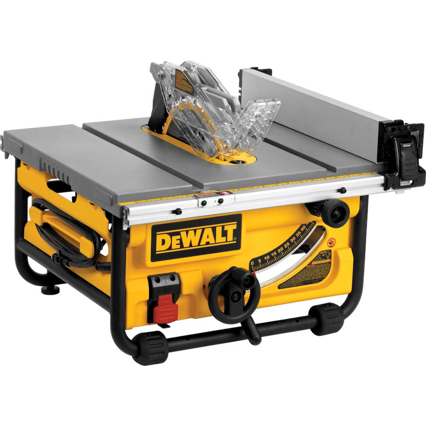 DEWALT 15A 8-1/4 In. Compact Job Site Table Saw w/Site-Pro Modular