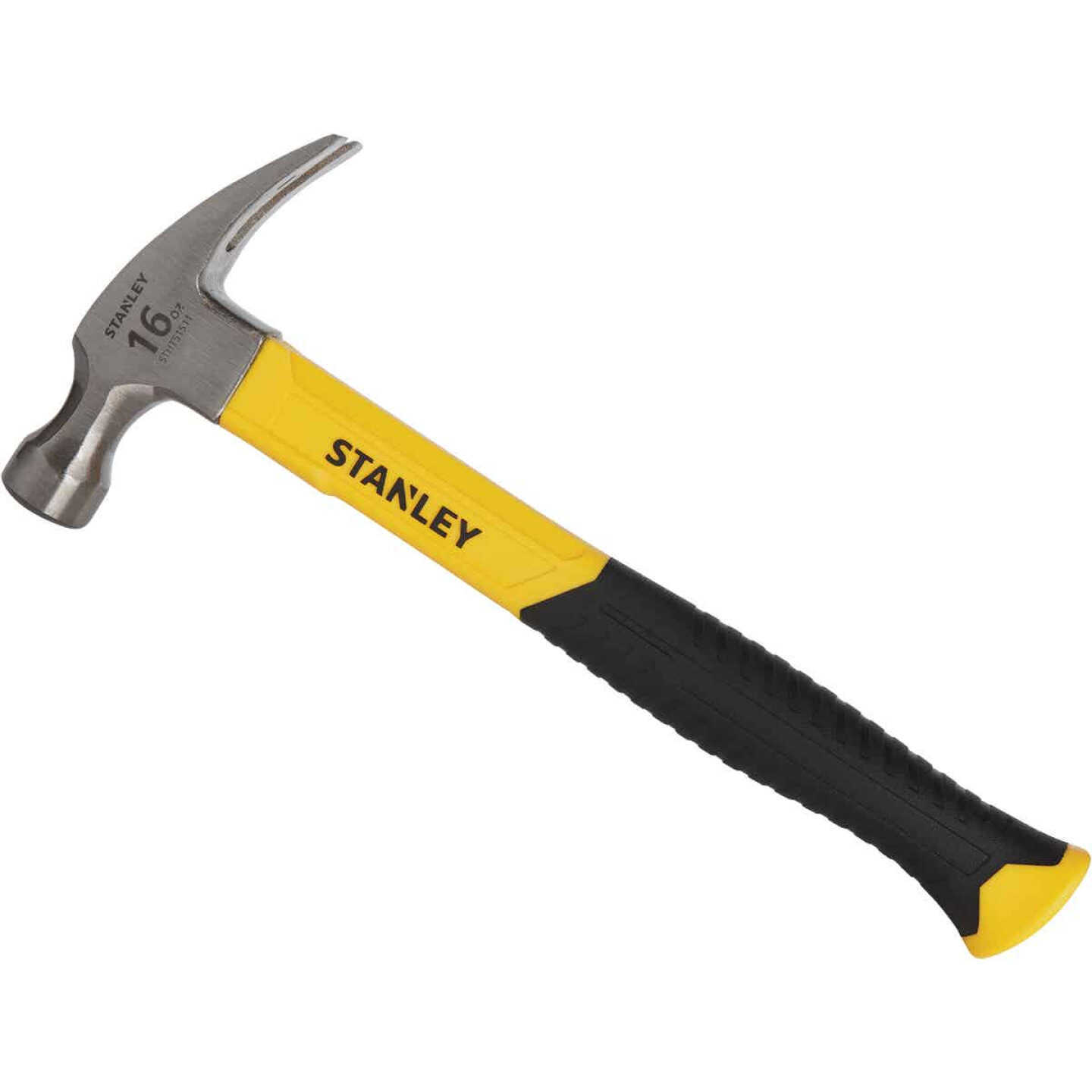 Stanley 16 Oz. Smooth-Face Rip Claw Hammer with Fiberglass Handle - Power  Townsend Company