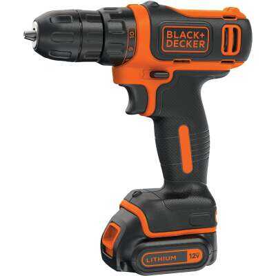 Black & Decker 20-Volt MAX Lithium-Ion 3/8 In. Cordless Drill Project Kit  (68-Piece) - Power Townsend Company
