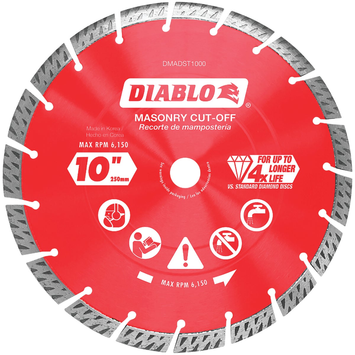 Wet on sale diamond blade