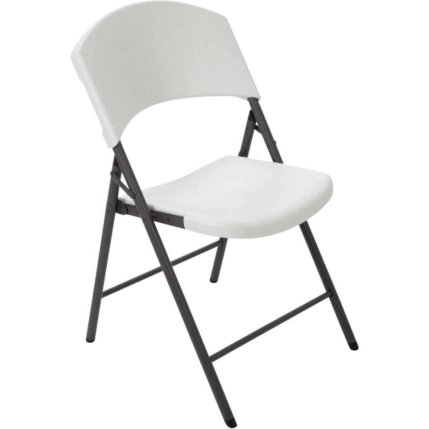 Lifetime White Granite Light Commercial Folding Chair - Power Townsend  Company