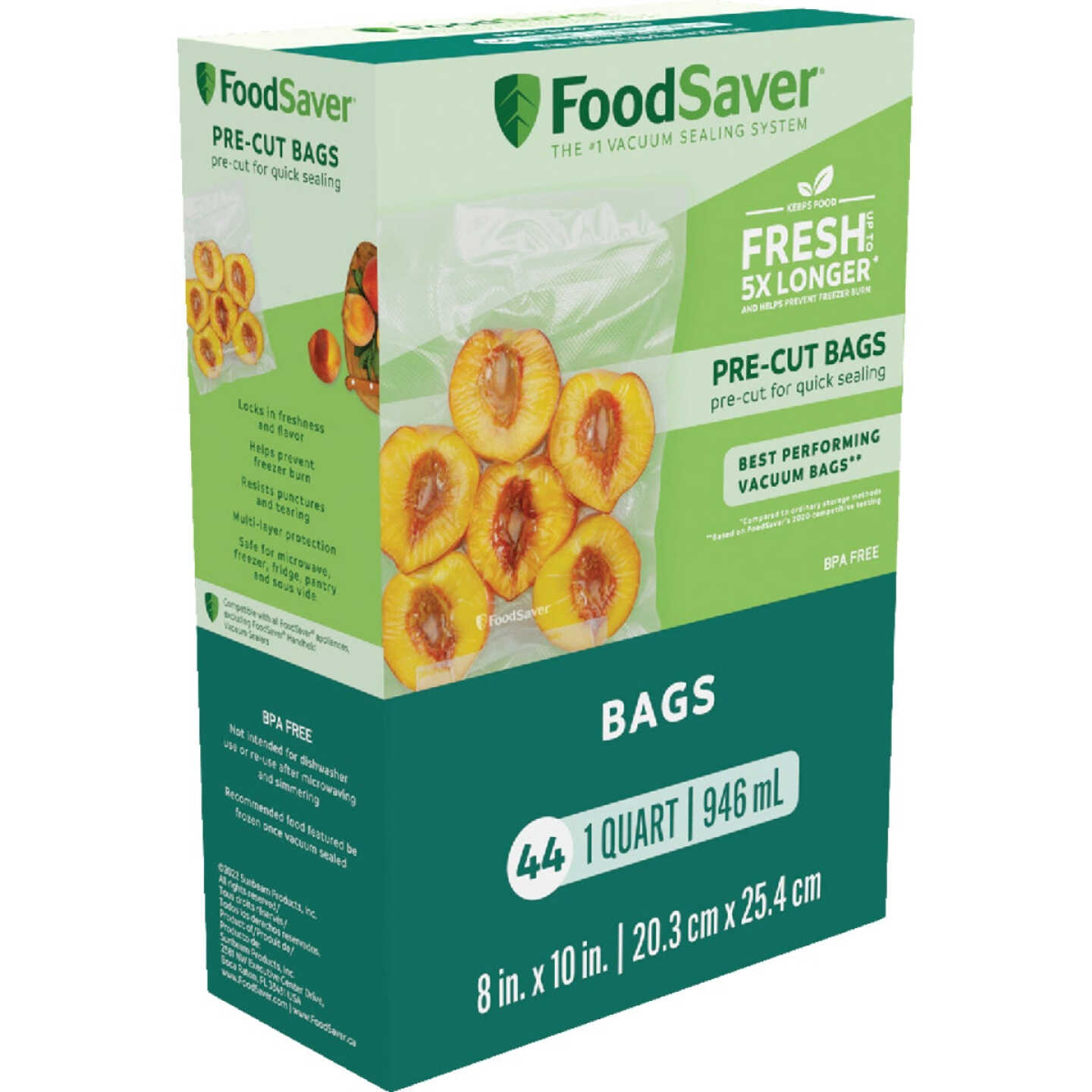 Food Saver 1 Quart Vacuum Sealer Bag (44-Pack) - Power Townsend Company