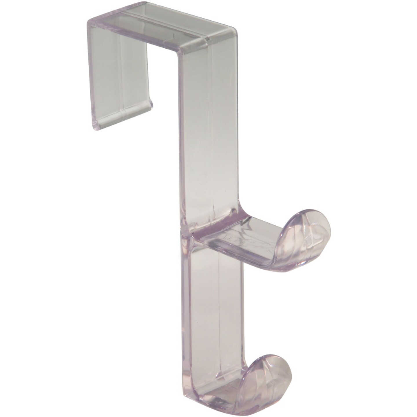iDesign Plastic Clear 1 In. Over-the-Door Hook - Power Townsend