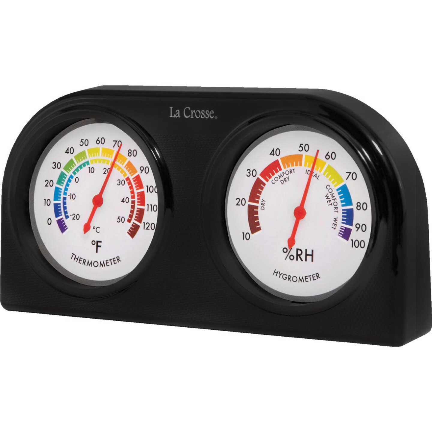 Indoor Outdoor Thermometer 2 in 1 Temperature Humidity Gauge Analog  Hygrometer for Indoor Outdoor.