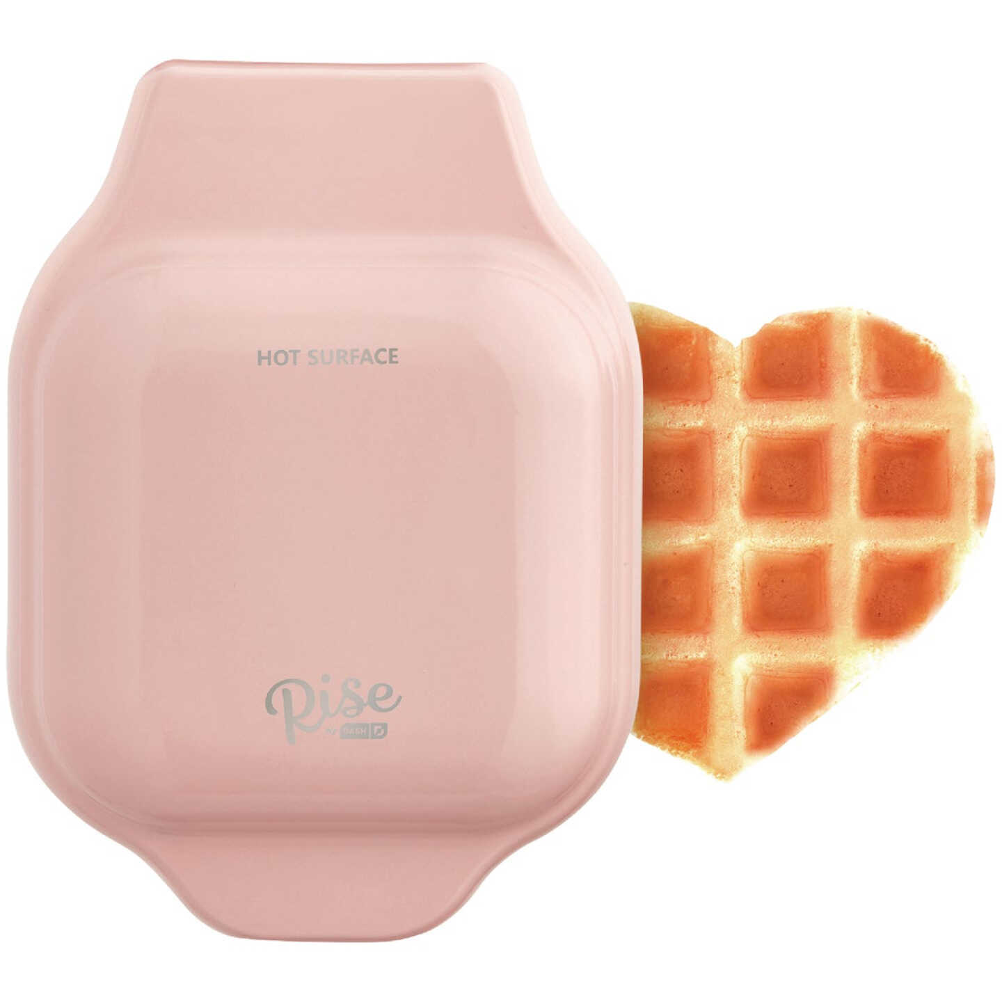 Rise by Dash 4 In. Red Mini Waffle Maker - Power Townsend Company
