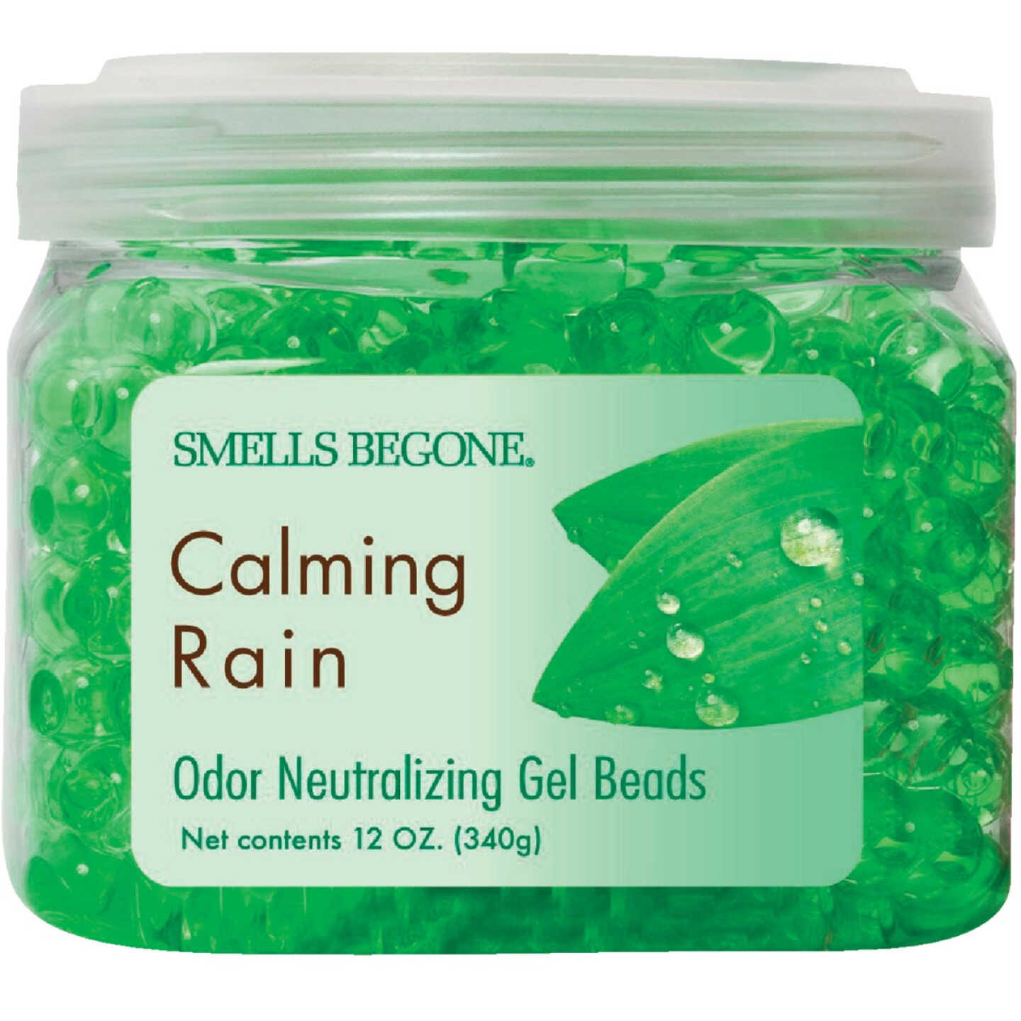 Smells Begone 12 Oz. Gel Beads Calming Rain Odor Neutralizer
