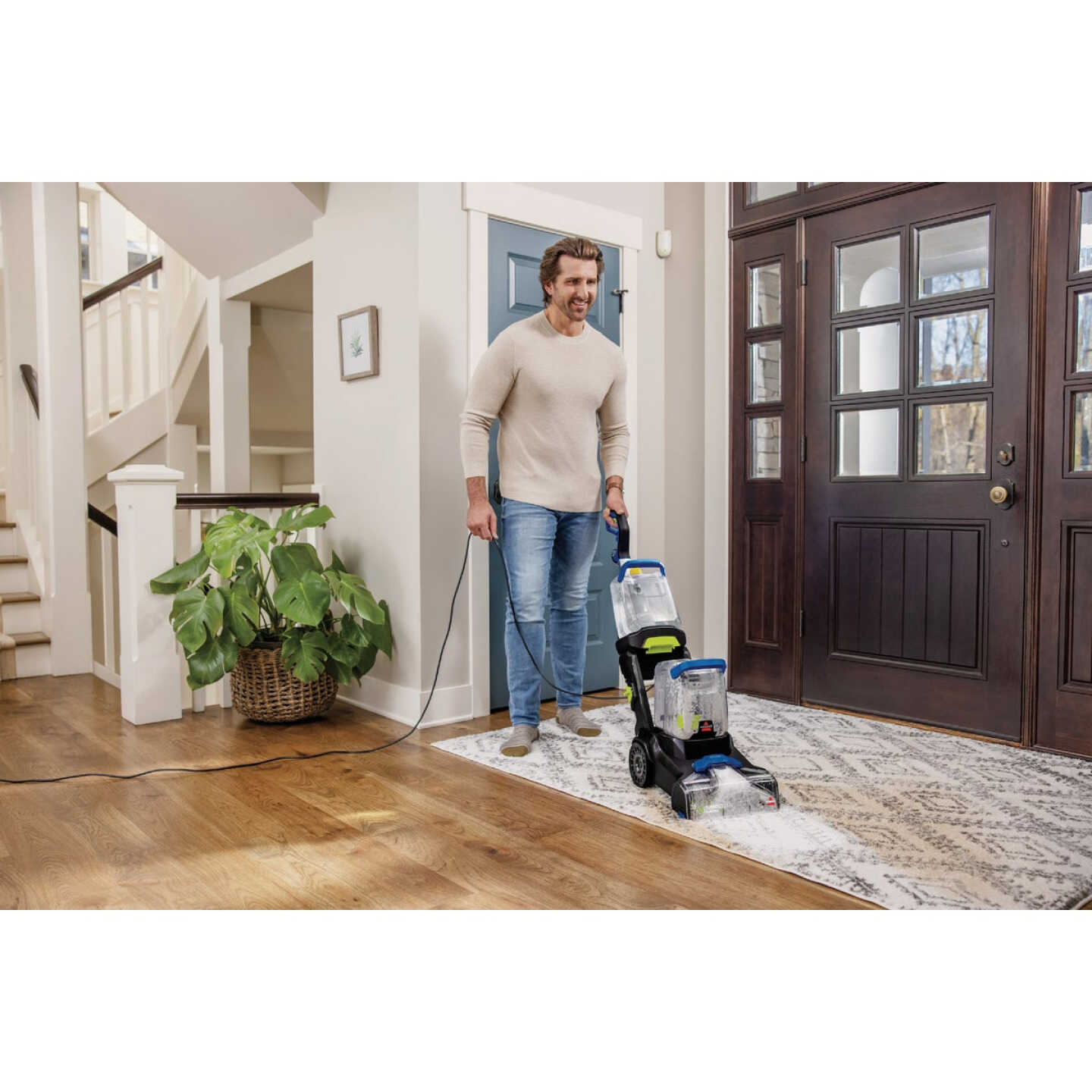 BISSELL TurboClean DualPro Pet Carpet Cleaner in the Carpet