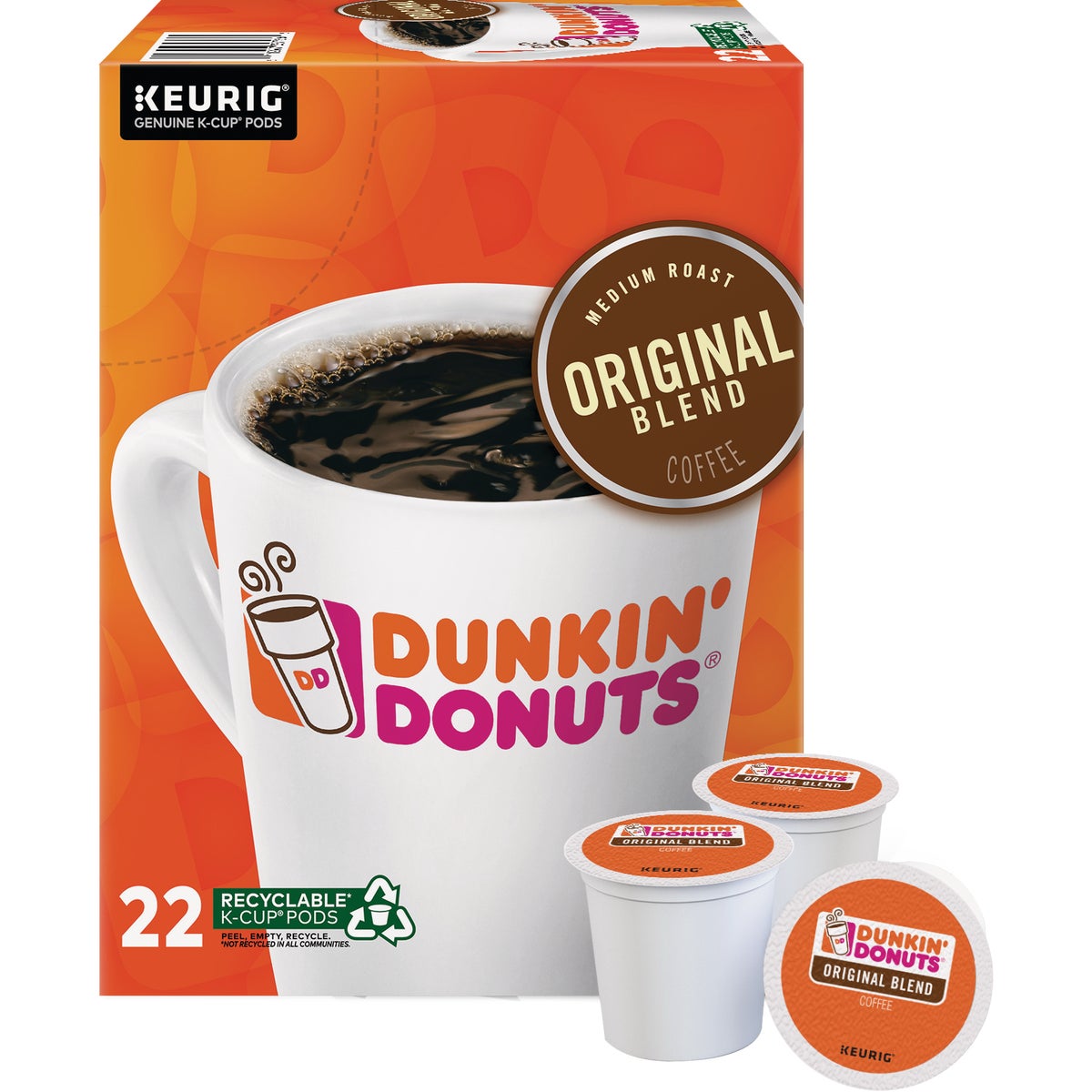 Dunkin donuts 2025 original k cups