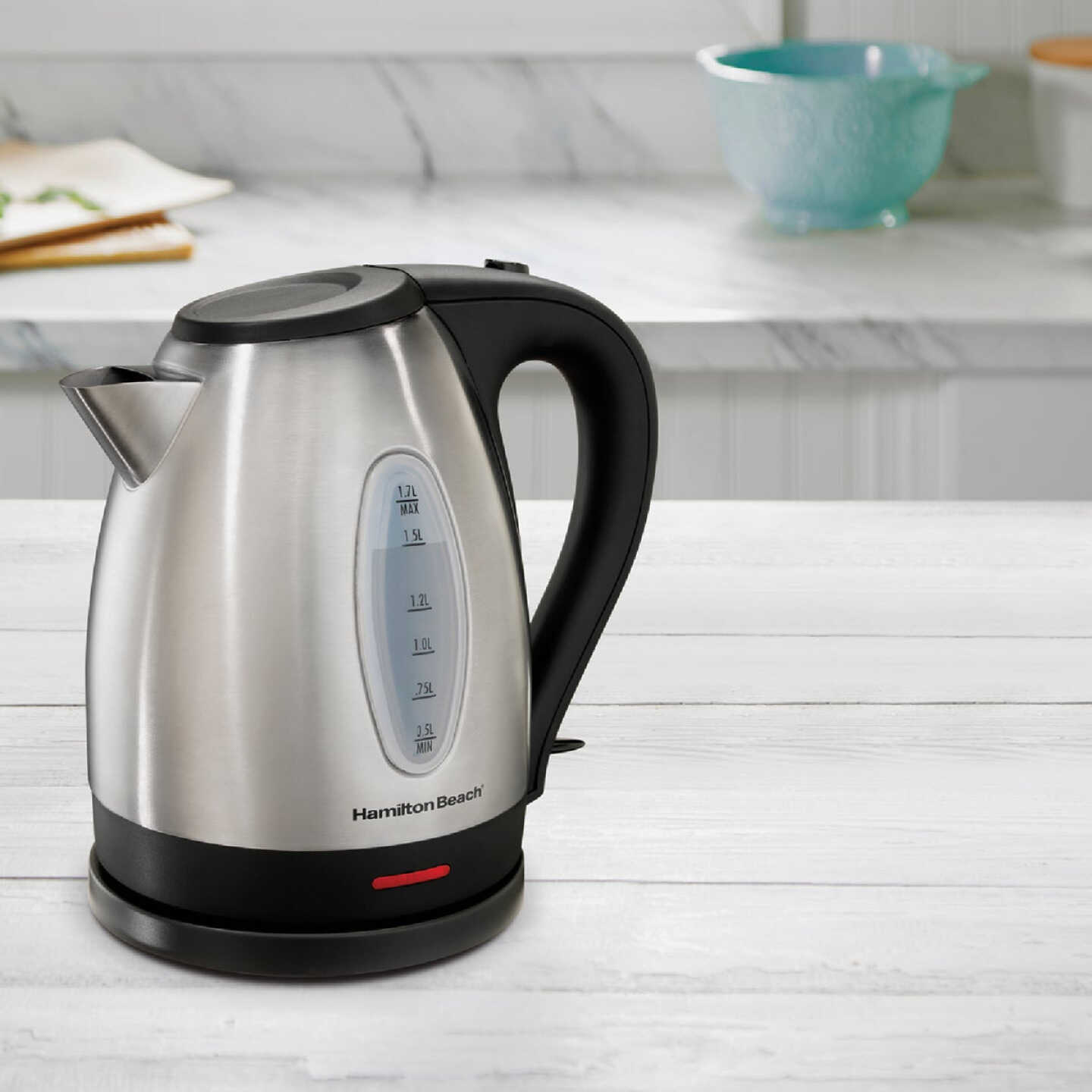  1.7L Stainless Steel Electric Water Kettle Boiler with