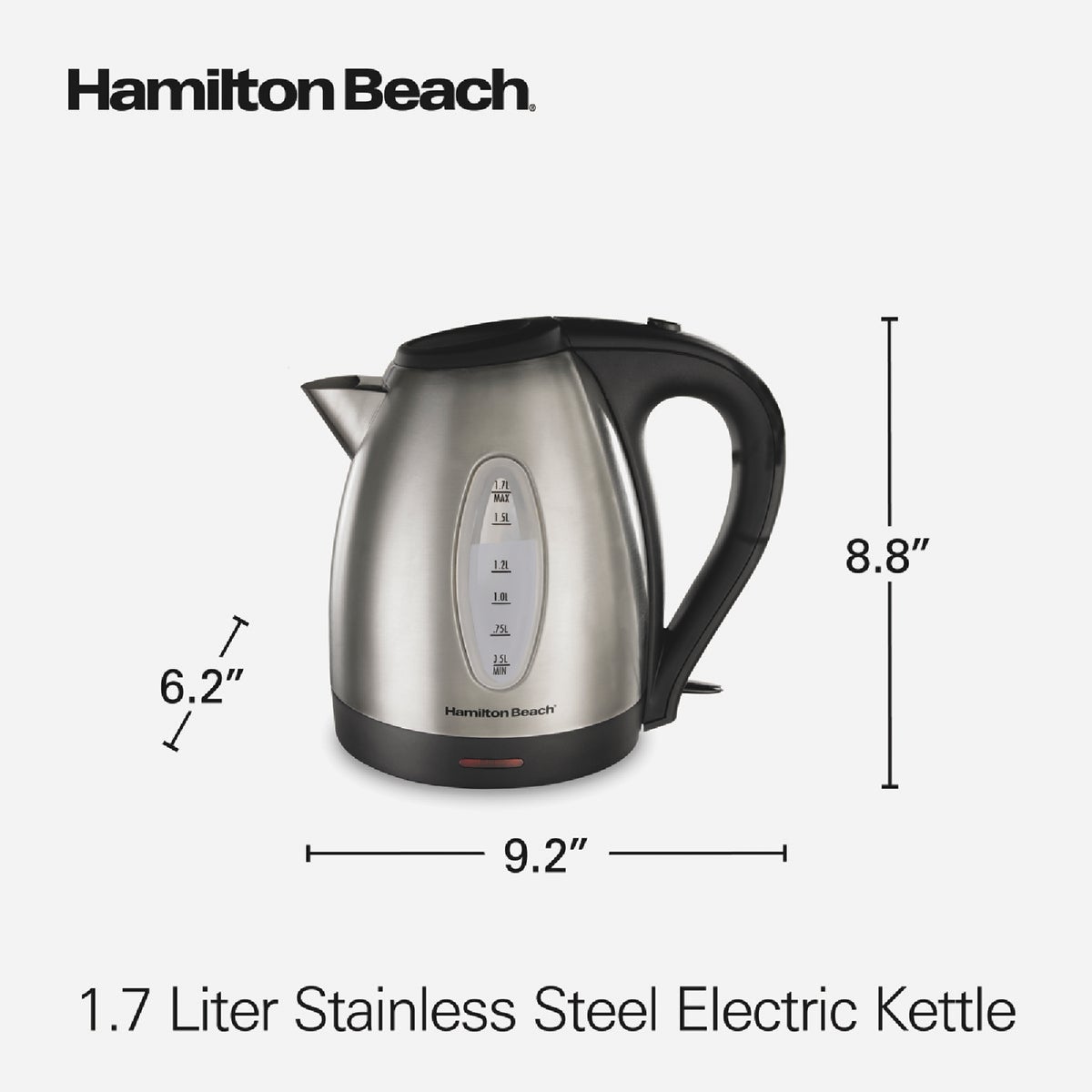 Hamilton beach hotsell gooseneck kettle