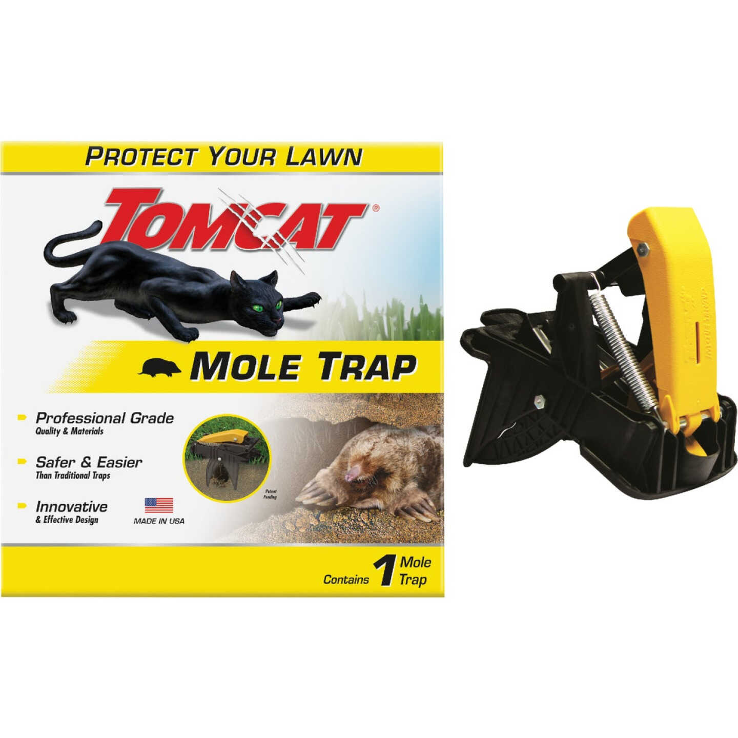 TOMCAT Protect Your Lawn Spring-Loaded Mole Trap - Power Townsend Company