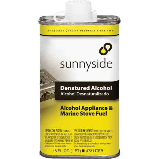 Sunnyside Denatured Alcohol Solvent, Pint