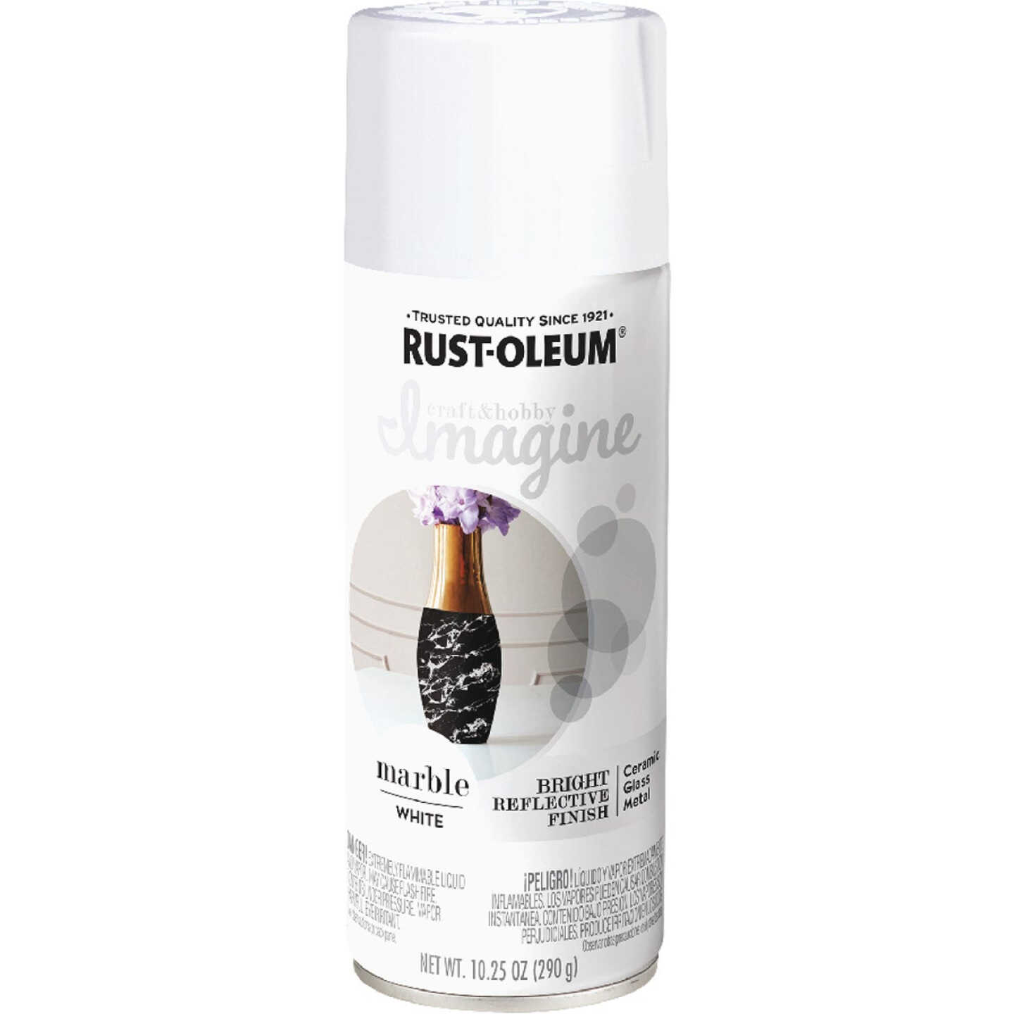 Rust-Oleum Imagine Craft & Hobby 10.25 Oz. Marble White Spray Paint - Power  Townsend Company