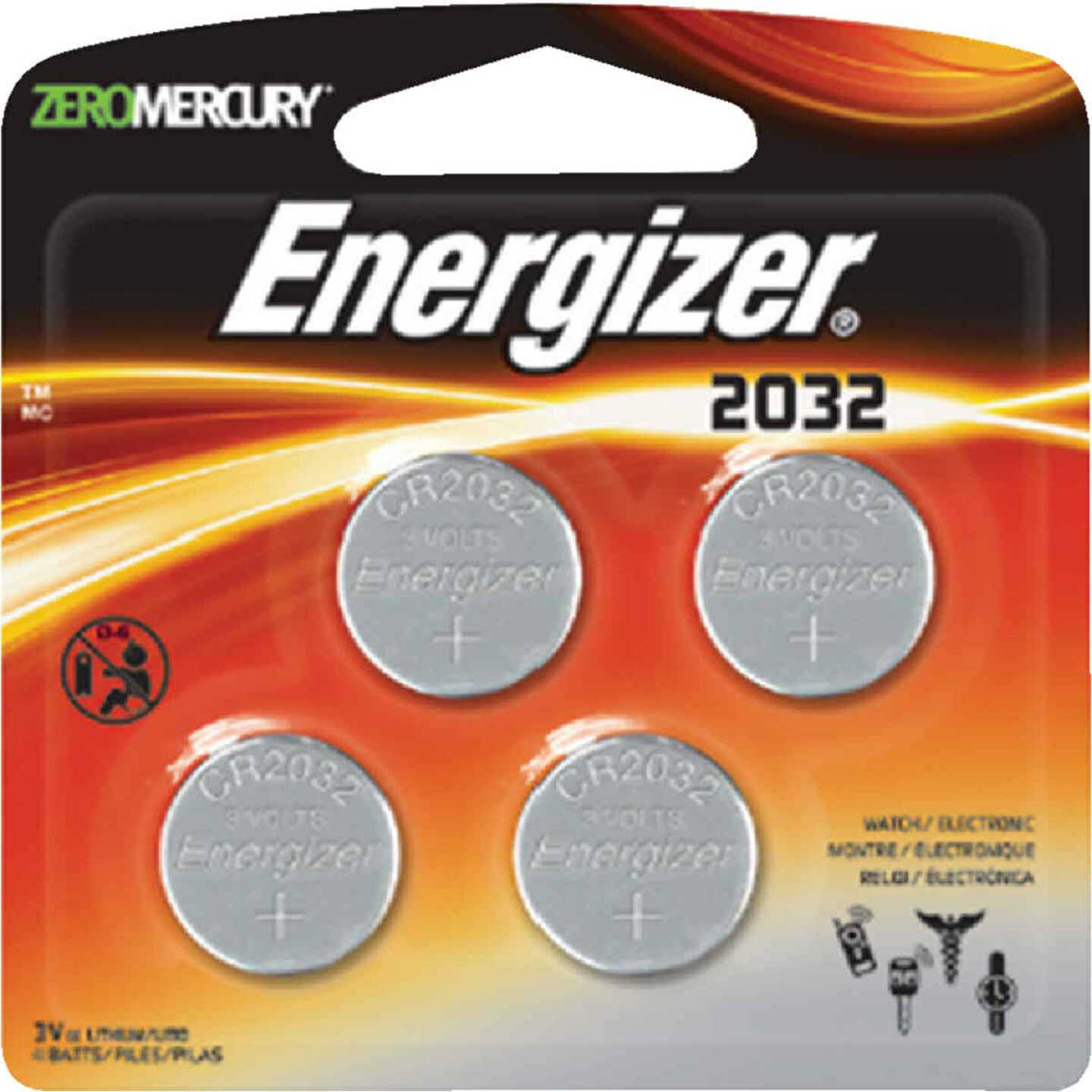Energizer CR2032 Battery Lithium 2032 Button Cell 3V Coin Watch