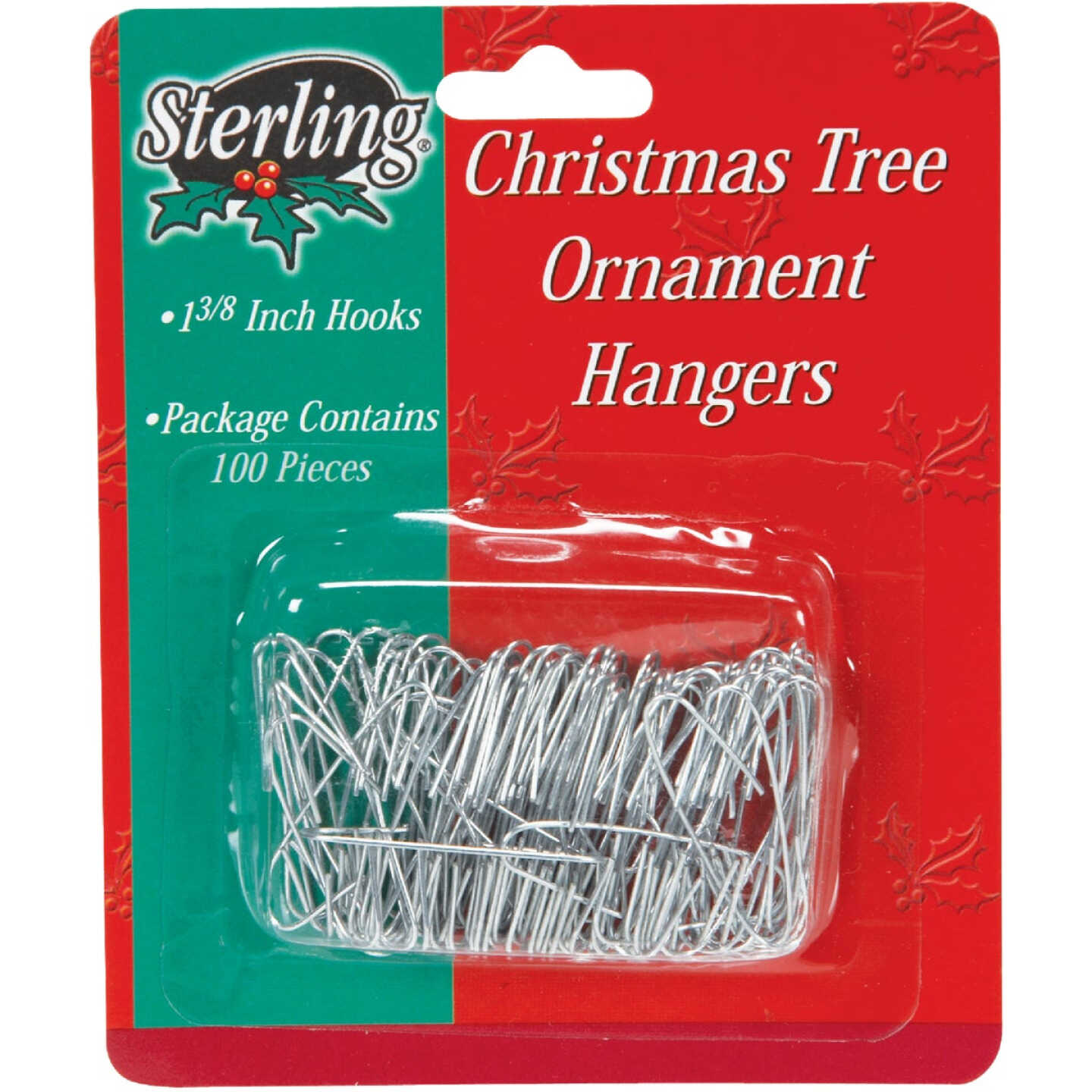 Sterling 1-3/8 In. Silver Christmas Ornament Hooks - Power Townsend Company