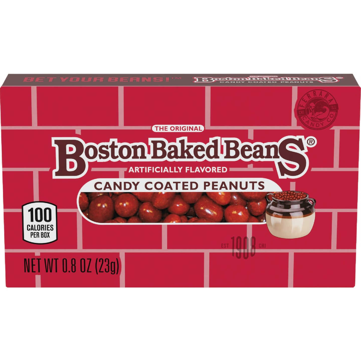 Ferrara Pan Candy Covered Peanuts 0.8 Oz. Boston Baked Beans